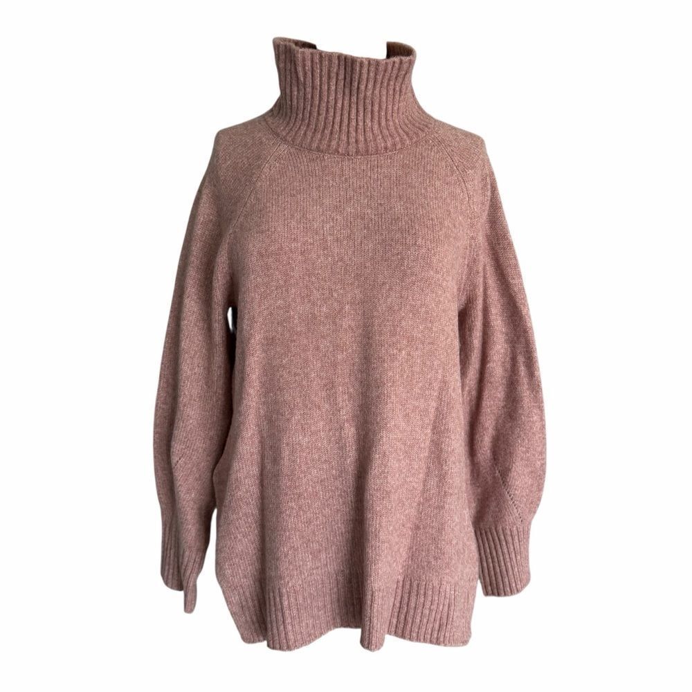 Calvin Klein Jeans Mauve Turtleneck Sweater Size L